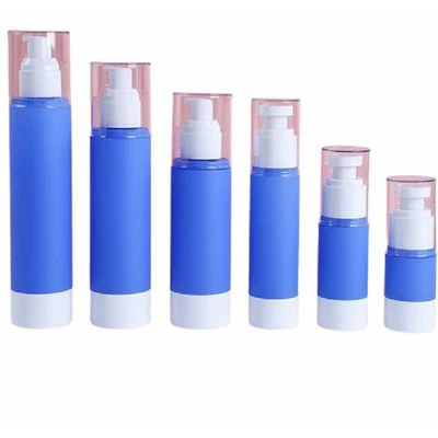 ブルーエアレスローションボトル